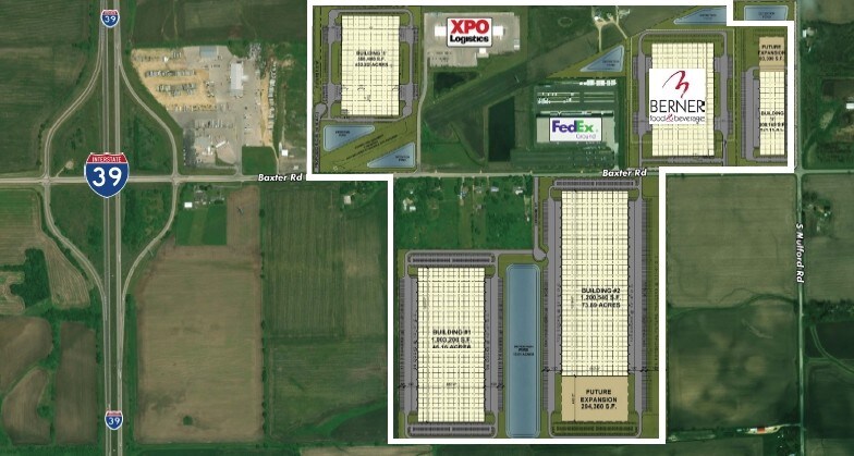 Rock 39 Industrial Park portefeuille de 2 biens à vendre sur LoopNet.fr - Aérien – Image 2 sur 2
