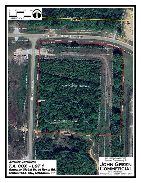 0 Gateway Global Dr, Byhalia, MS à vendre - Aérien – Image 2 sur 4
