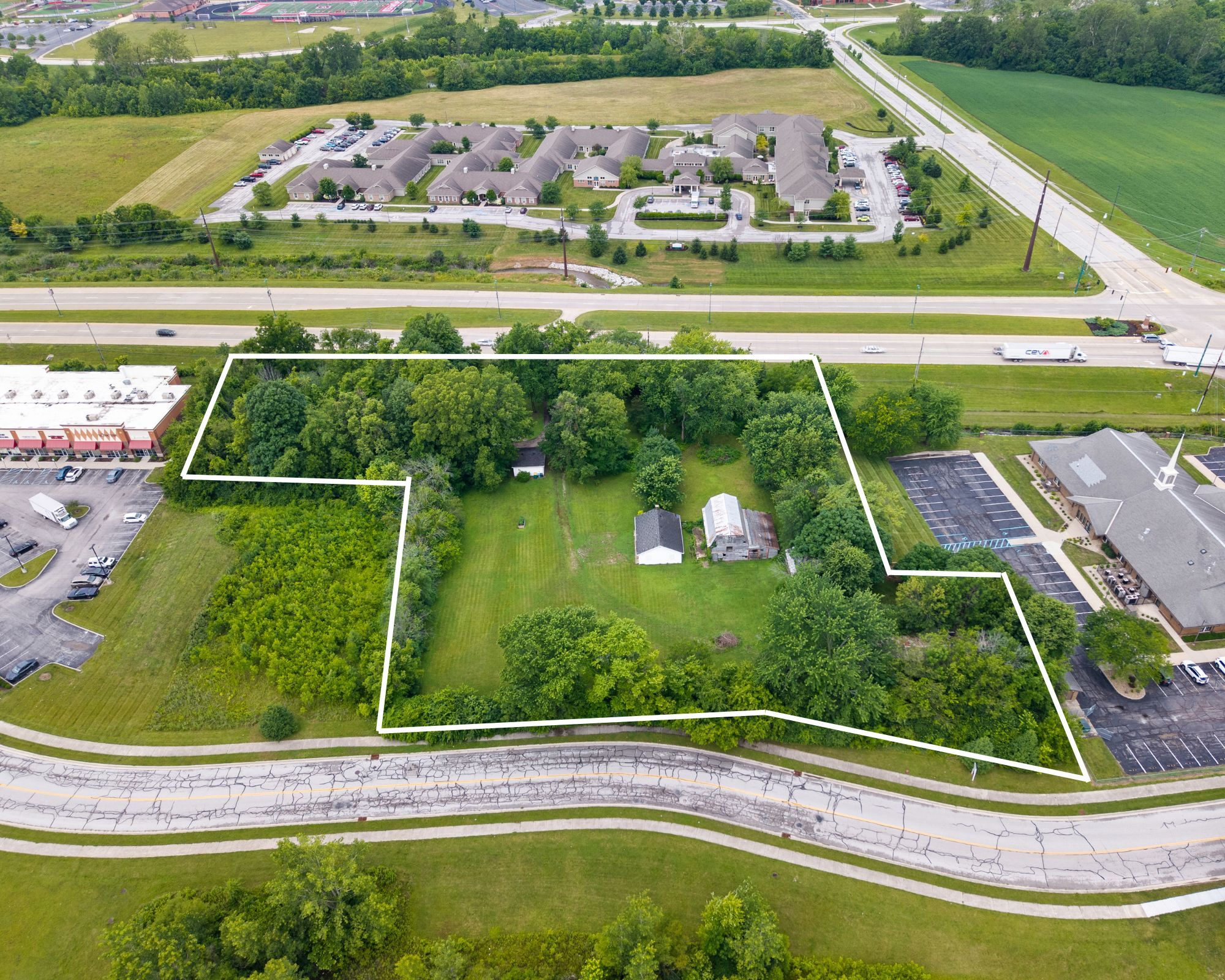 1771 Quaker Blvd, Plainfield, IN à vendre Aérien– Image 1 sur 8