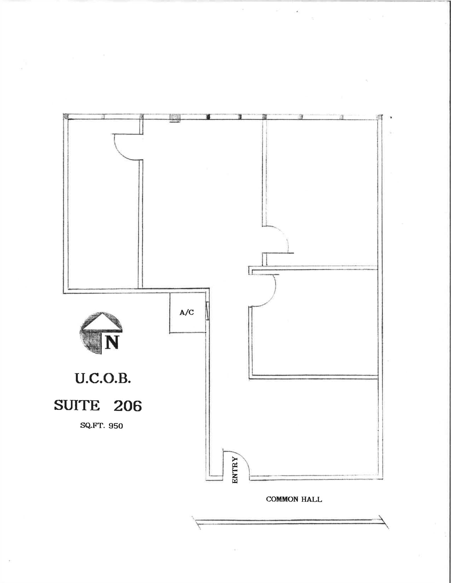 1010 E Union St, Pasadena, CA à louer Plan de site– Image 1 sur 1