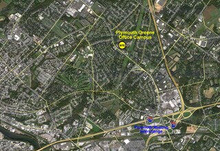 1000 Germantown Pike, Plymouth Meeting, PA - Vue aérienne  vue de carte