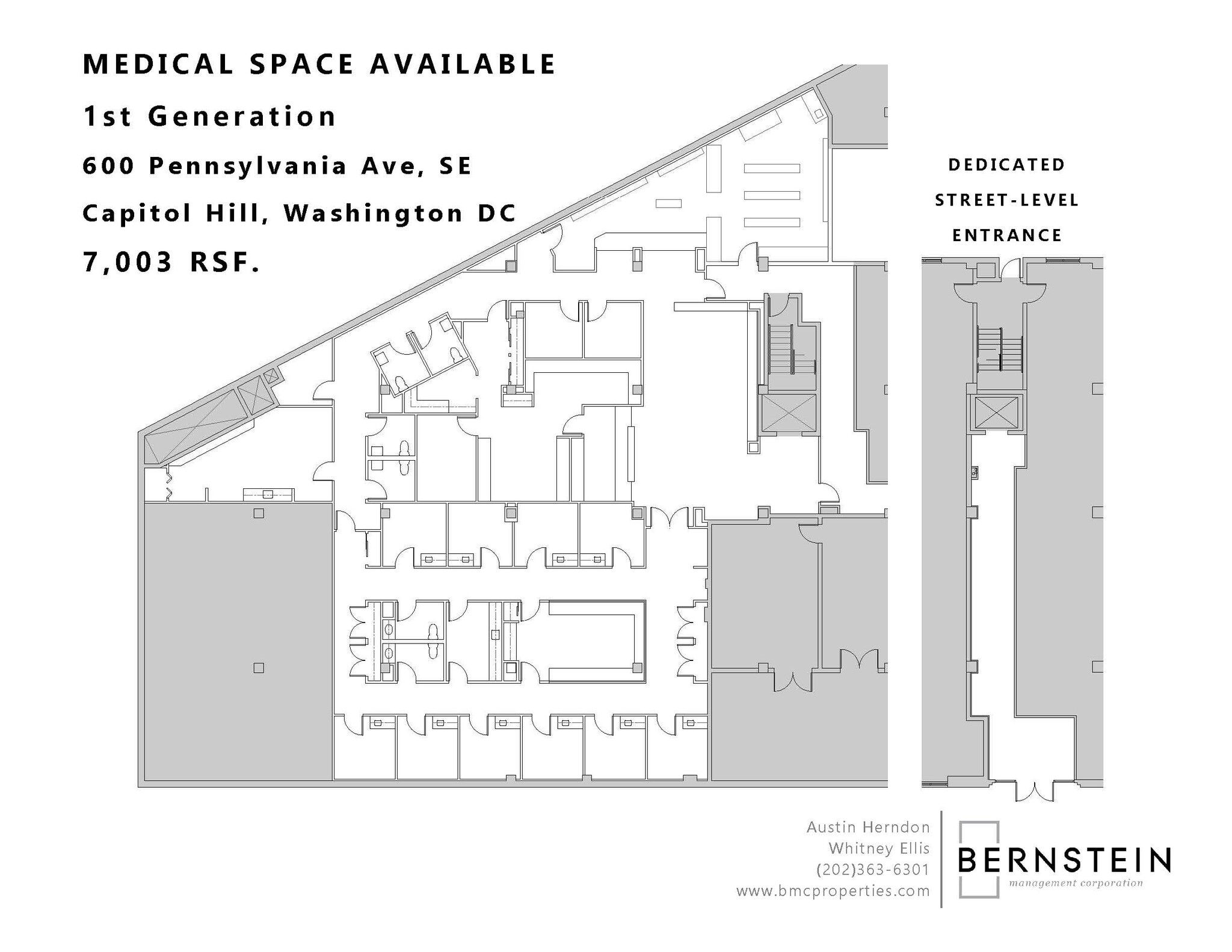600 Pennsylvania Ave SE, Washington, DC à louer Plan d’étage– Image 1 sur 1