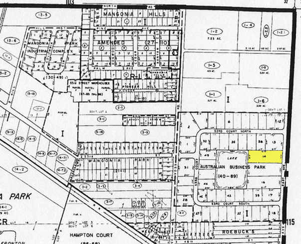 5307 East Ave, Mangonia Park, FL à louer - Plan cadastral – Image 3 sur 6