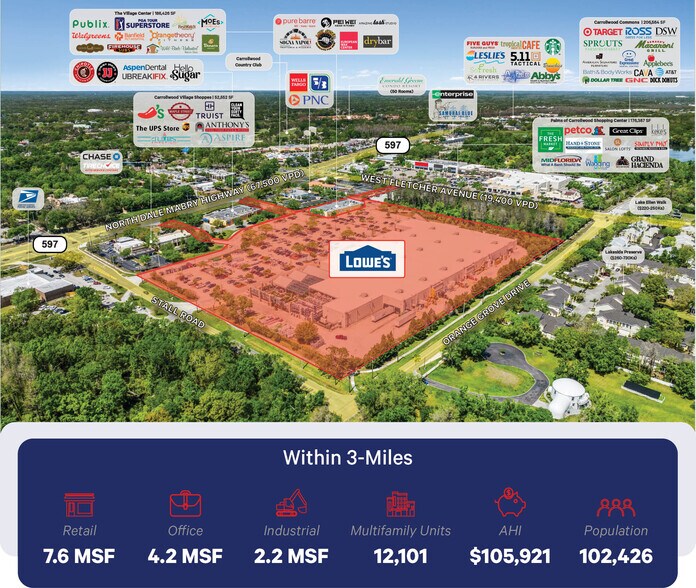 12901 N Dale Mabry Hwy, Tampa, FL à vendre - Photo de l’immeuble – Image 2 sur 9