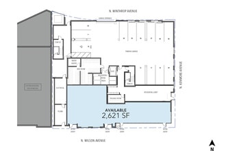 4600 N Kenmore Ave, Chicago, IL à louer Plan d’étage– Image 2 sur 4