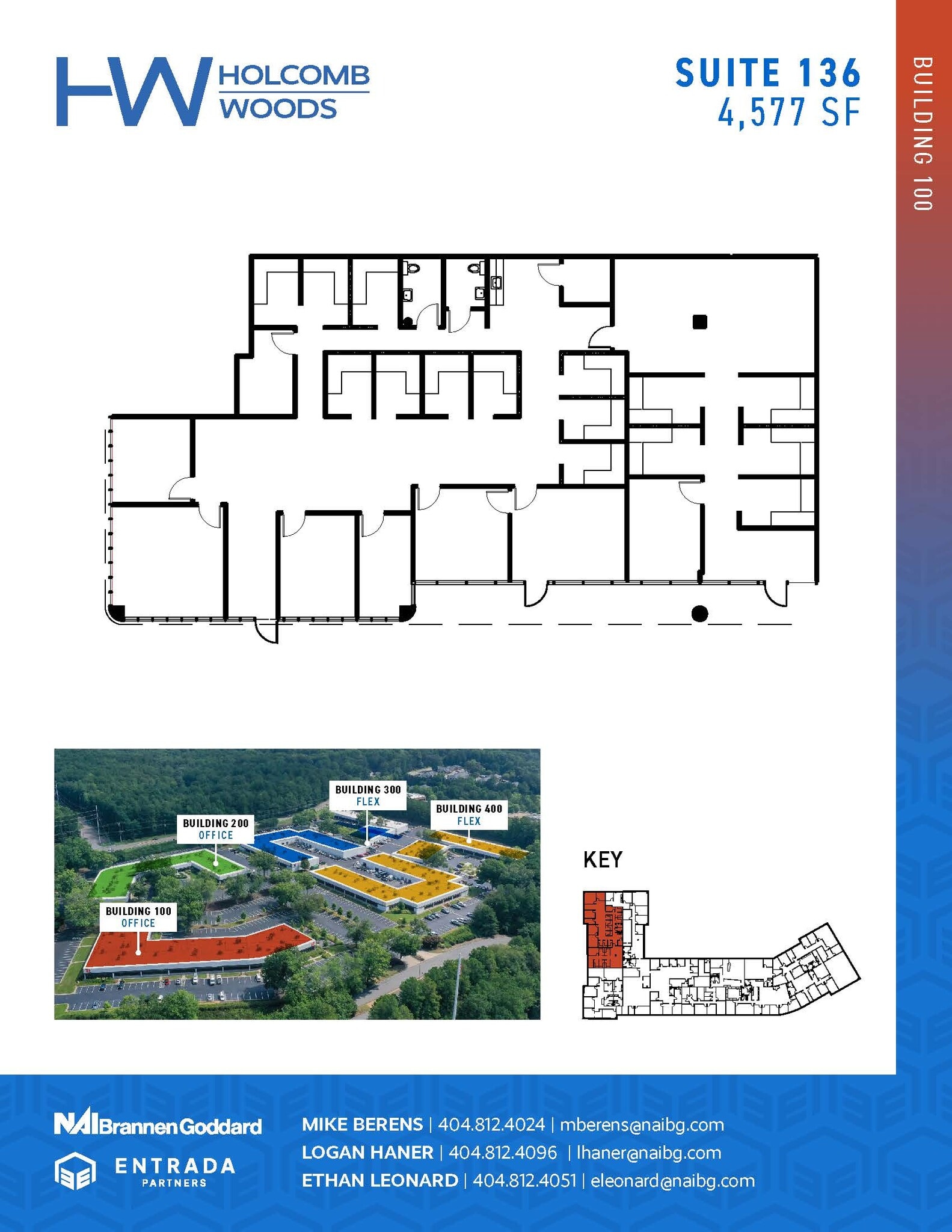 1000 Holcomb Woods Pky, Roswell, GA à louer Plan d’étage– Image 1 sur 1