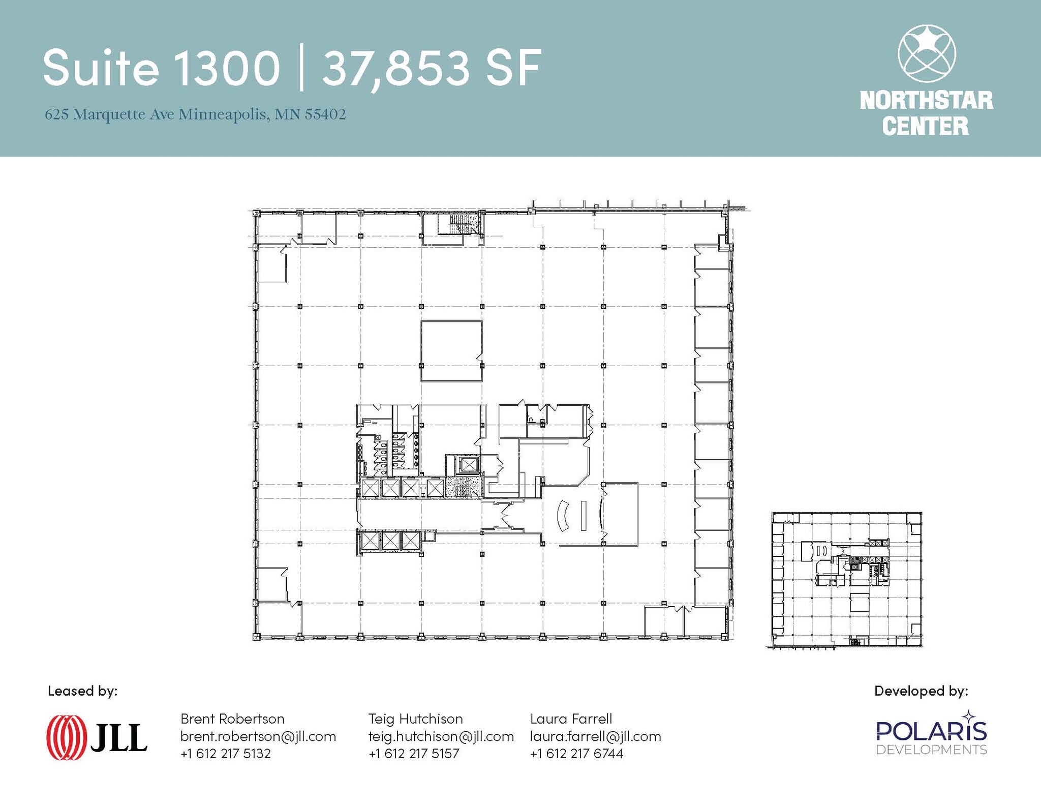 625 Marquette Ave, Minneapolis, MN à louer Plan d’étage– Image 1 sur 1