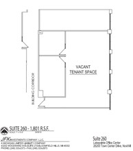 26200 Town Center Dr, Novi, MI à louer Plan d’étage– Image 1 sur 1