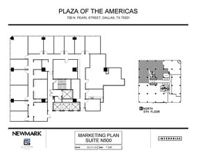 700 N Pearl St, Dallas, TX à louer Plan d’étage– Image 1 sur 2
