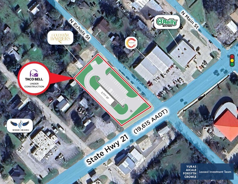 200 W Highway 21, Caldwell, TX à vendre - Plan de site – Image 2 sur 5