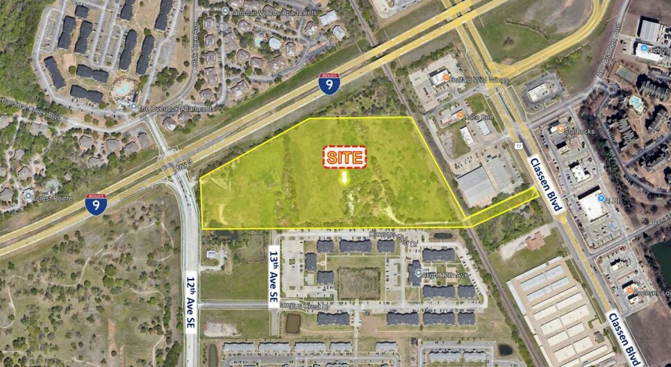 HWY 9 & 12TH AVE SE, Norman, OK à vendre - Photo principale – Image 1 sur 4