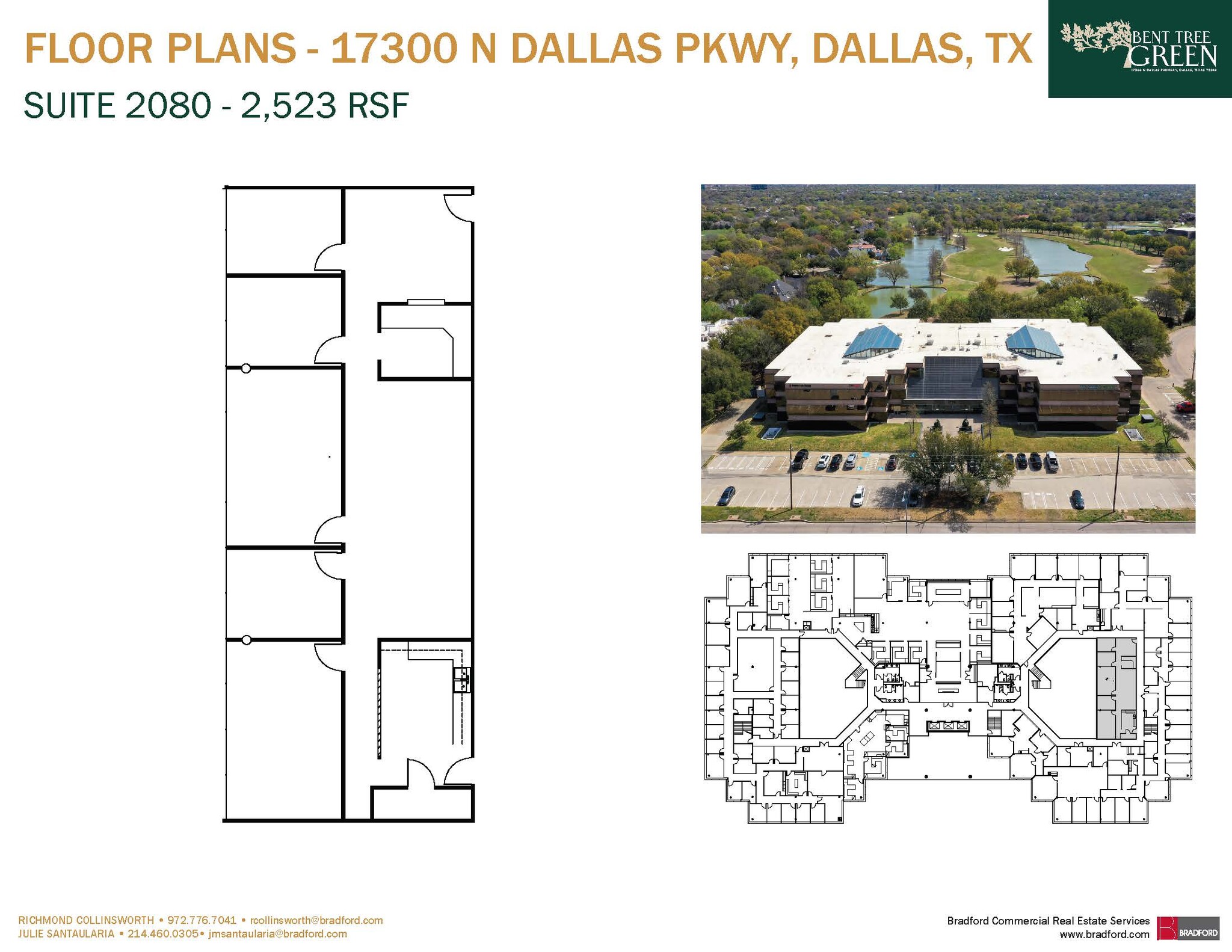 17300 N Dallas Pky, Dallas, TX à louer Plan d’étage– Image 1 sur 1