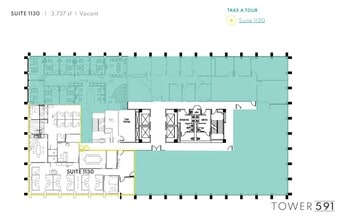 591 Camino de la Reina, San Diego, CA à louer Plan d’étage– Image 1 sur 1