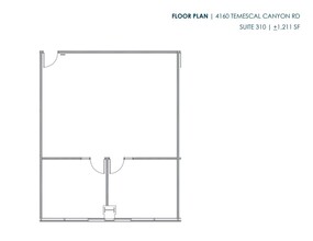 4160 Temescal Canyon Rd, Corona, CA à louer Plan d’étage– Image 1 sur 1