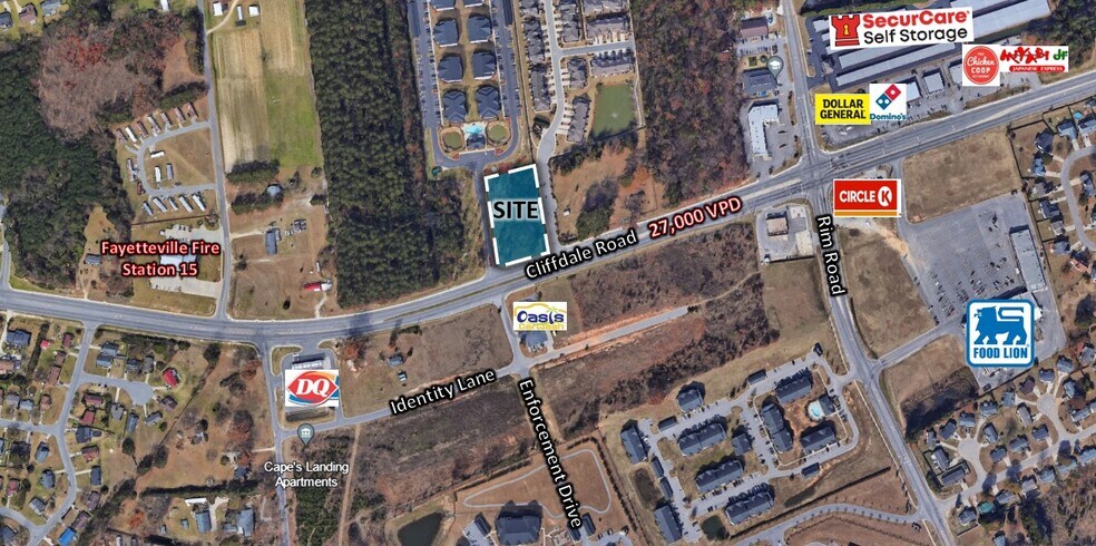 8306 Cliffdale Rd, Fayetteville, NC à vendre - Photo de l’immeuble – Image 2 sur 5