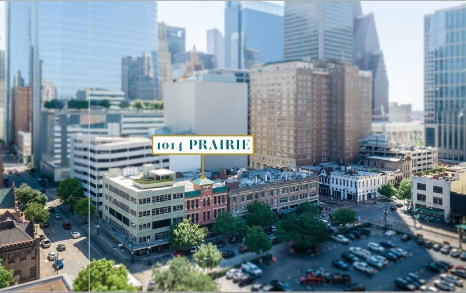 1014 Prairie St, Houston, TX à vendre - Aérien – Image 3 sur 8