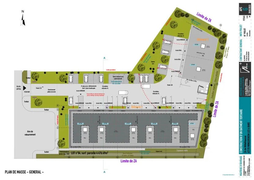 Local d’activités dans  à louer - Plan d’étage – Image 3 sur 6
