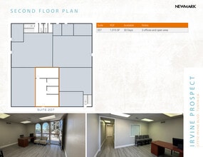 17772 Irvine Blvd, Tustin, CA à louer Plan d’étage– Image 1 sur 1