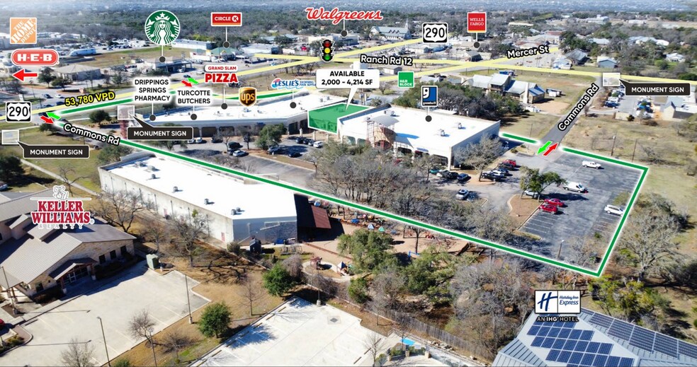 100 commons Rd, Dripping Springs, TX à louer - Photo principale – Image 1 sur 10