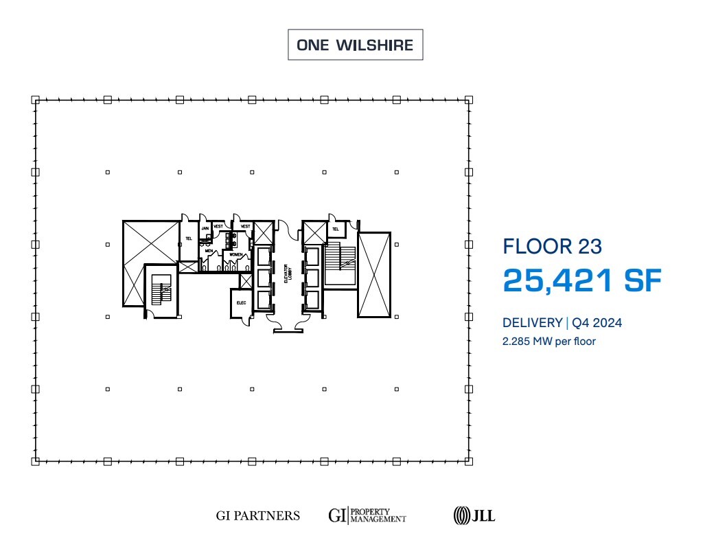 624 S Grand Ave, Los Angeles, CA à louer Plan d’étage– Image 1 sur 1