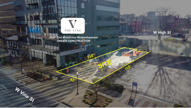 108 W Vine St, Lexington, KY - VUE AÉRIENNE  vue de carte - Image1