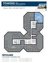 12750 Merit Dr, Dallas, TX à louer Plan d’étage– Image 2 sur 2