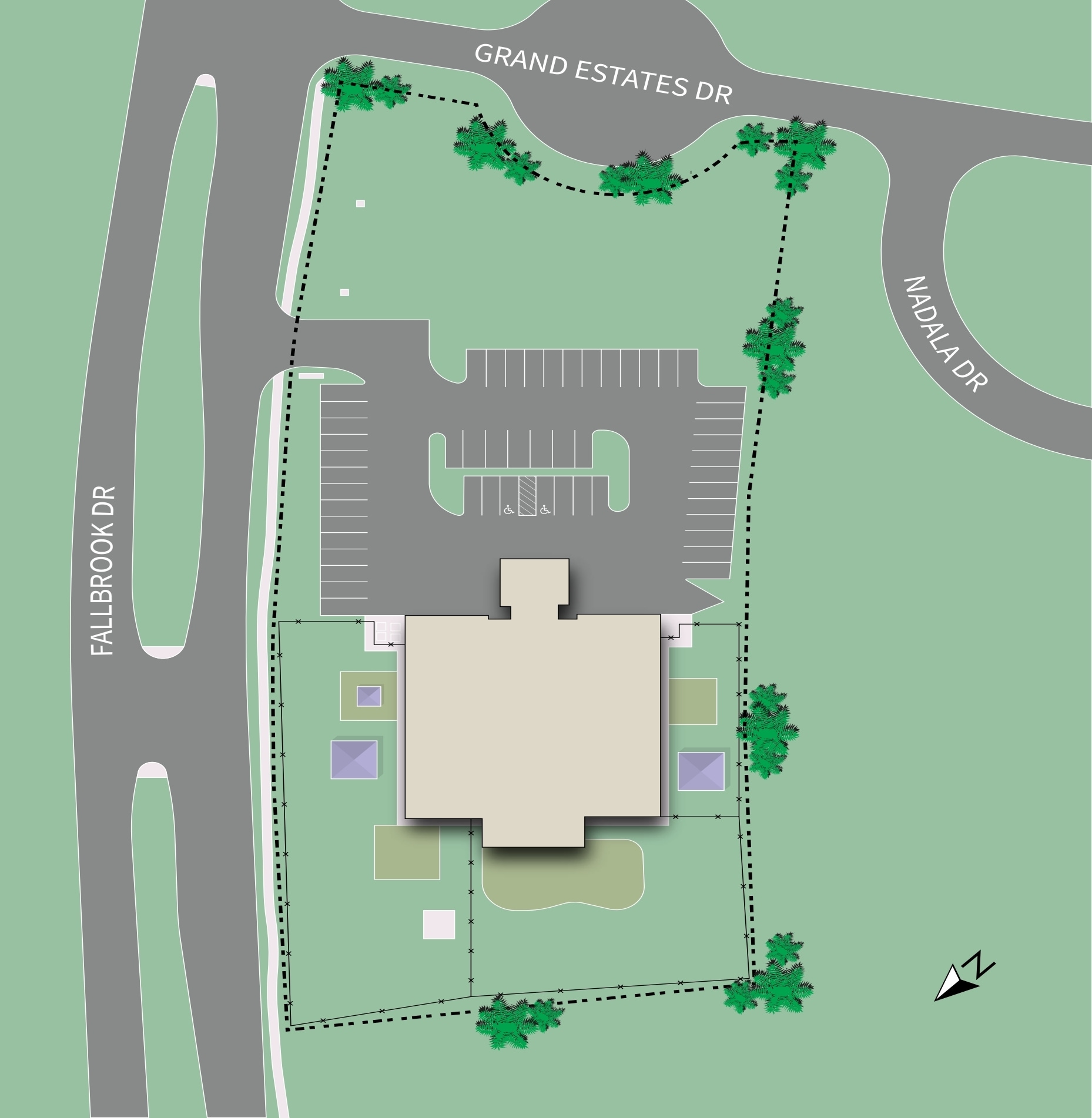 11825 Fallbrook Dr, Houston, TX à louer Plan de site– Image 1 sur 4