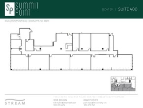 9140 Arrowpoint Blvd, Charlotte, NC à louer Plan d’étage– Image 1 sur 2