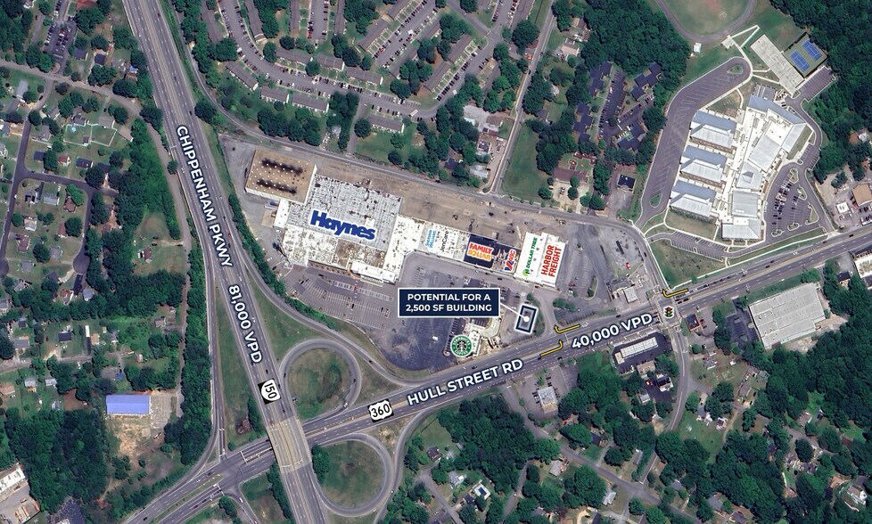 6420 Hull St Rd, Richmond, VA à louer - Photo principale – Image 1 sur 2