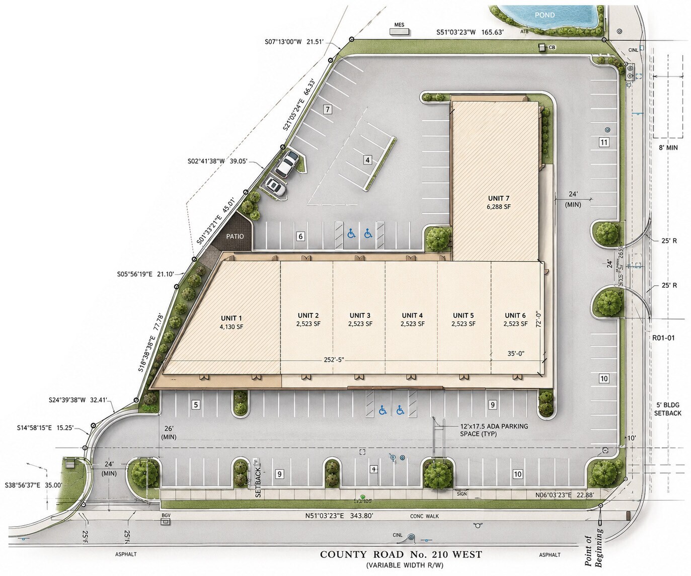 87 Beachwalk Blvd, Saint Johns, FL à louer Plan de site– Image 1 sur 1
