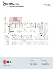 5757 Wilshire Blvd, Los Angeles, CA à louer Plan de site– Image 1 sur 1