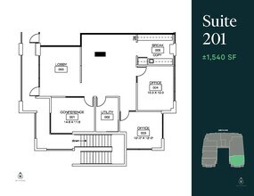 8360 E Raintree Dr, Scottsdale, AZ à louer Plan d’étage– Image 1 sur 1