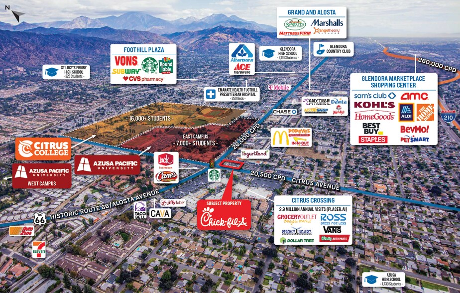 900 E Alosta Ave, Azusa, CA à vendre - Photo de l’immeuble – Image 3 sur 4