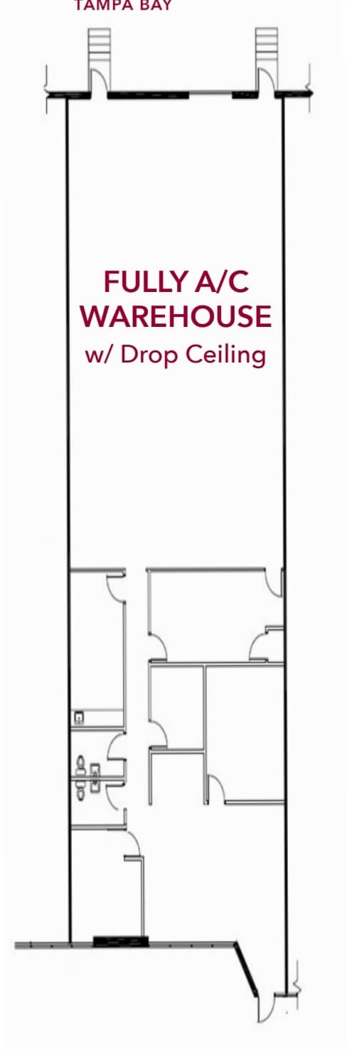 4710 Eisenhower Blvd, Tampa, FL à louer Plan d’étage– Image 1 sur 1