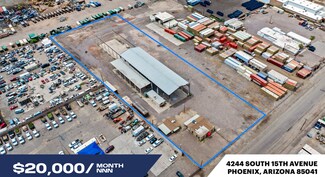 Plus de détails pour 4244 S 15th Ave, Phoenix, AZ - Industriel/Logistique à louer