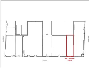 465-479 S Broadway, Yonkers, NY à louer Plan d’étage– Image 2 sur 2