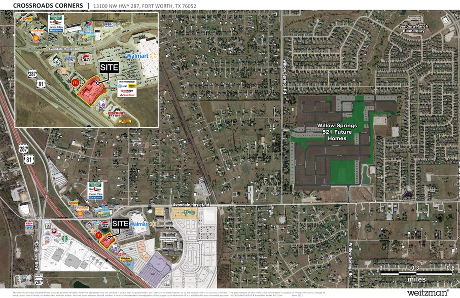 136100-13124 NW Highway 287, Haslet, TX à louer - Aérien – Image 3 sur 4