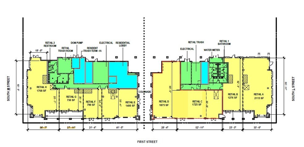 1900-1996 1st St, Livermore, CA à louer - Plan de site – Image 2 sur 2