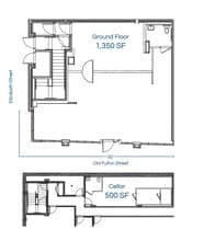 22 Old Fulton St, Brooklyn, NY à louer Plan d’étage– Image 1 sur 1