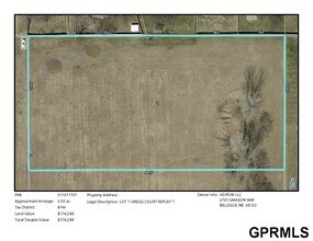 10131-10133 S 25th St, Bellevue, NE - Vue aérienne  vue de carte - Image1