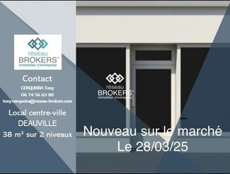 Plus de détails pour 18 Rue Désiré Le Hoc, Deauville - Local commercial à louer