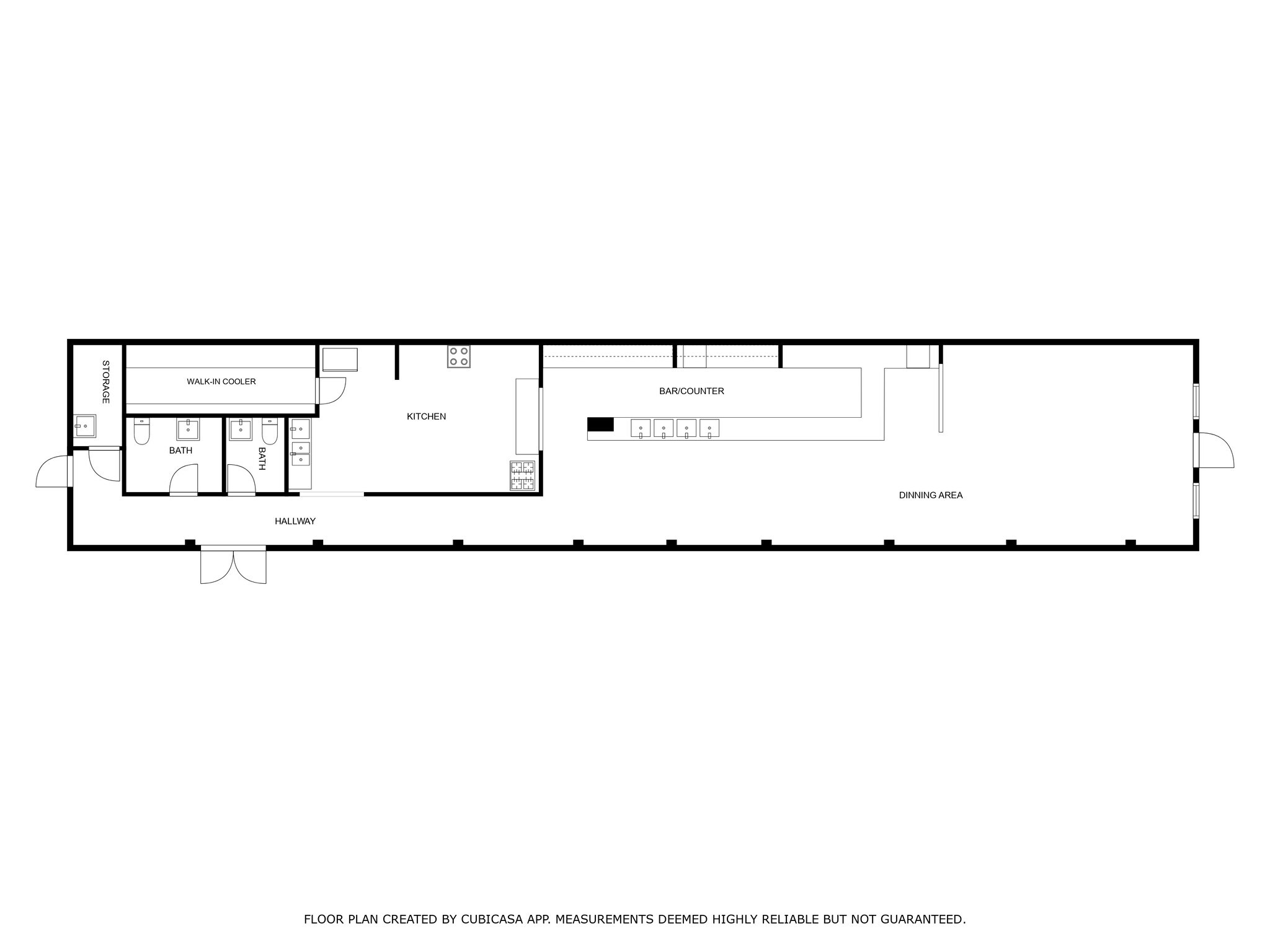 112 S Main St, Bryan, TX à louer Plan d’étage– Image 1 sur 1