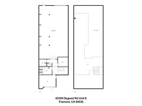 42285 Osgood Rd, Fremont, CA à louer Plan d’étage– Image 1 sur 7