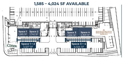 2033 S 1st St, Milwaukee, WI à louer Plan de site– Image 2 sur 2