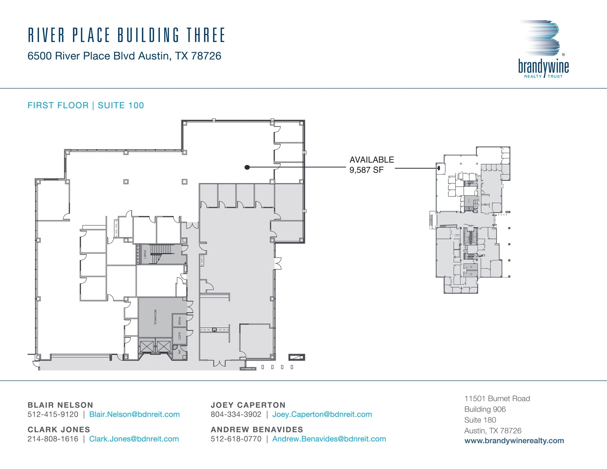 6500 River Place Blvd, Austin, TX à louer Plan de site– Image 1 sur 1