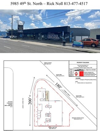 Plus de détails pour 5985 49th St N, Saint Petersburg, FL - Bureau/Local commercial à louer