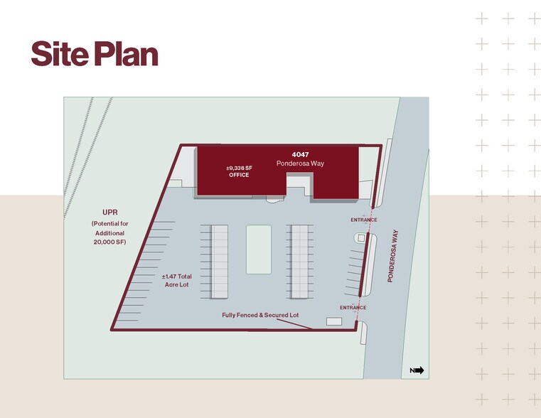 4047 Ponderosa Way, Las Vegas, NV à louer - Plan de site – Image 2 sur 14
