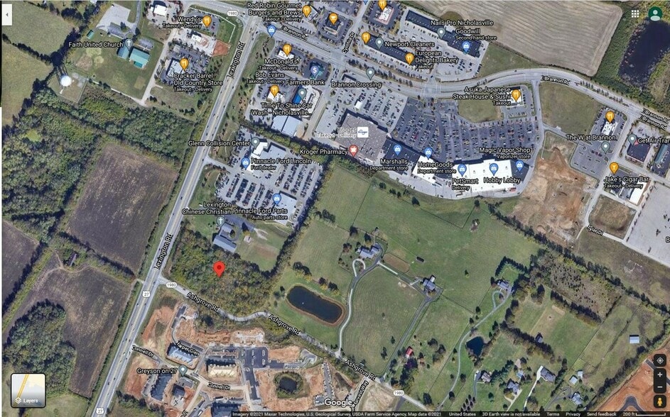 4010 Lexington Rd, Nicholasville, KY à vendre - Aérien – Image 2 sur 3