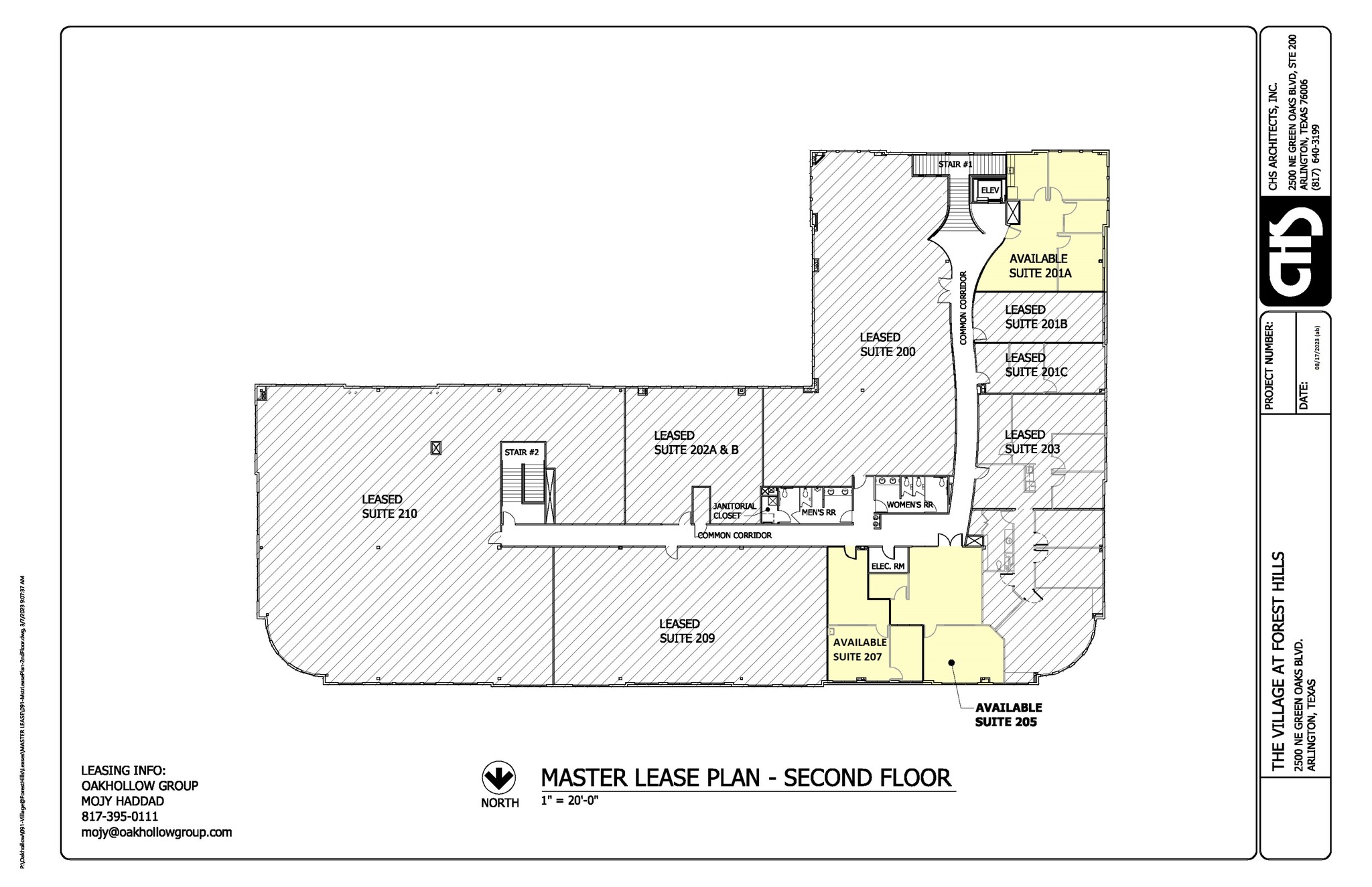 2500 NE Green Oaks Blvd, Arlington, TX à louer Plan de site– Image 1 sur 2