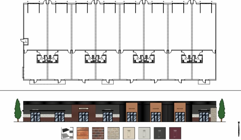 11200 Quincy Ave, Kansas City, MO à vendre - Plan d’étage – Image 1 sur 4